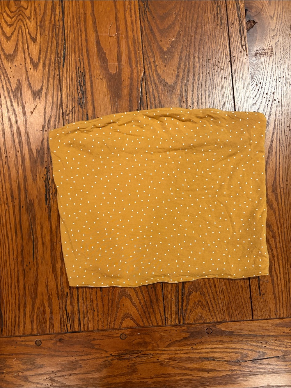 American Eagle Outfitters Mustard Yellow Polka Dot Mini Skirt